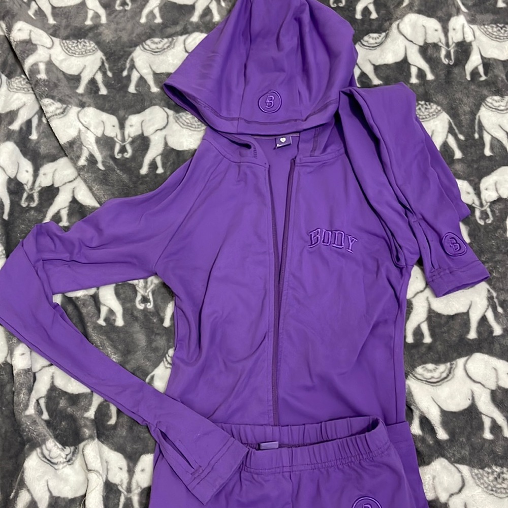 Purple Basics Body by Raven Tracy set